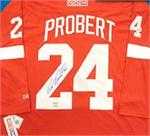 Bob Probert Chicago Blackhawks Autographed Replica Jersey