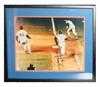 Mookie Wilson & Bill Buckner (1986 World Series Game 6) 16x20 photo Matted & Framed