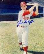 Signed 8x10 JIM GOTT Philadelphia Phillies Autogaphed Photo