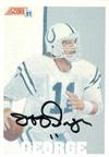Jeff autographed Football Card (Indianapolis Colts) 1991 Score