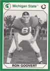 Ron Goovert football card (Michigan State) 1990 Collegiate Collection #5